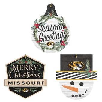 Missouri Tigers Ornament Bundle