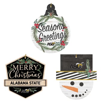 Alabama State Hornets Ornament Bundle