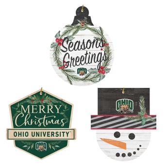 Ohio Bobcats Ornament Bundle