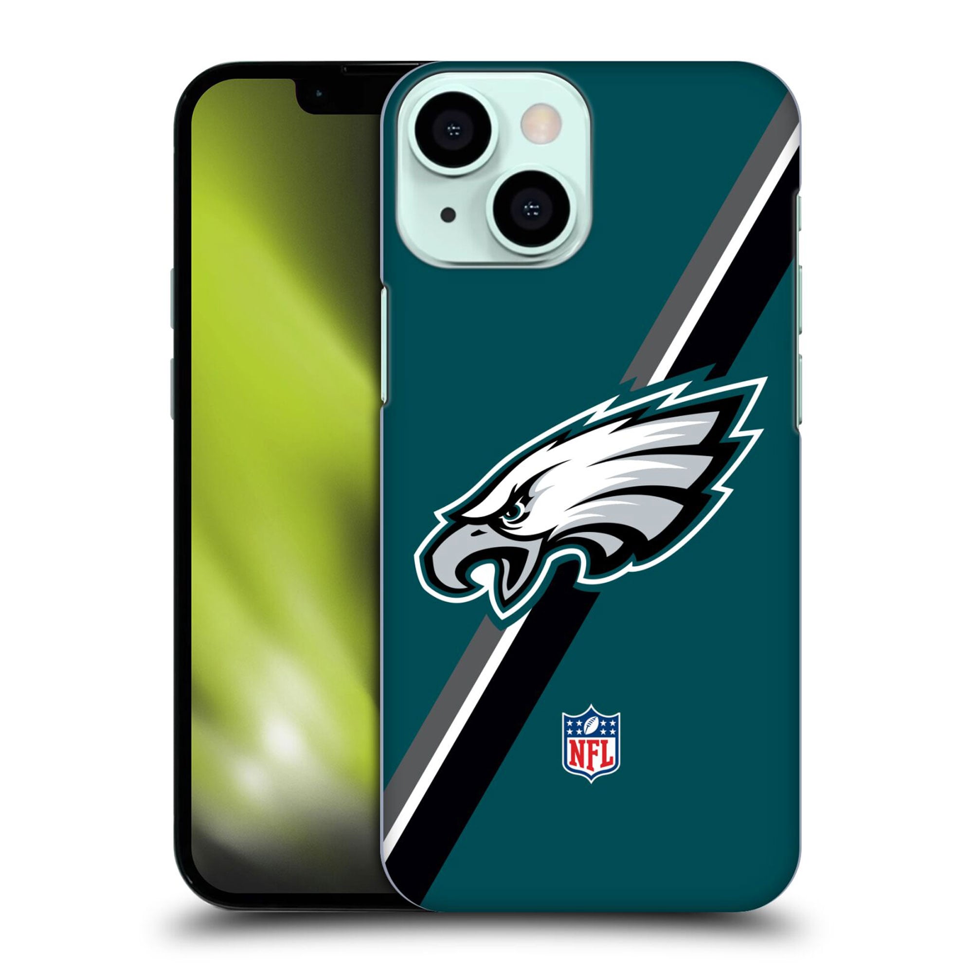 Philadelphia Eagles Stripes Logo Hard Shell Phone Case - iPhone