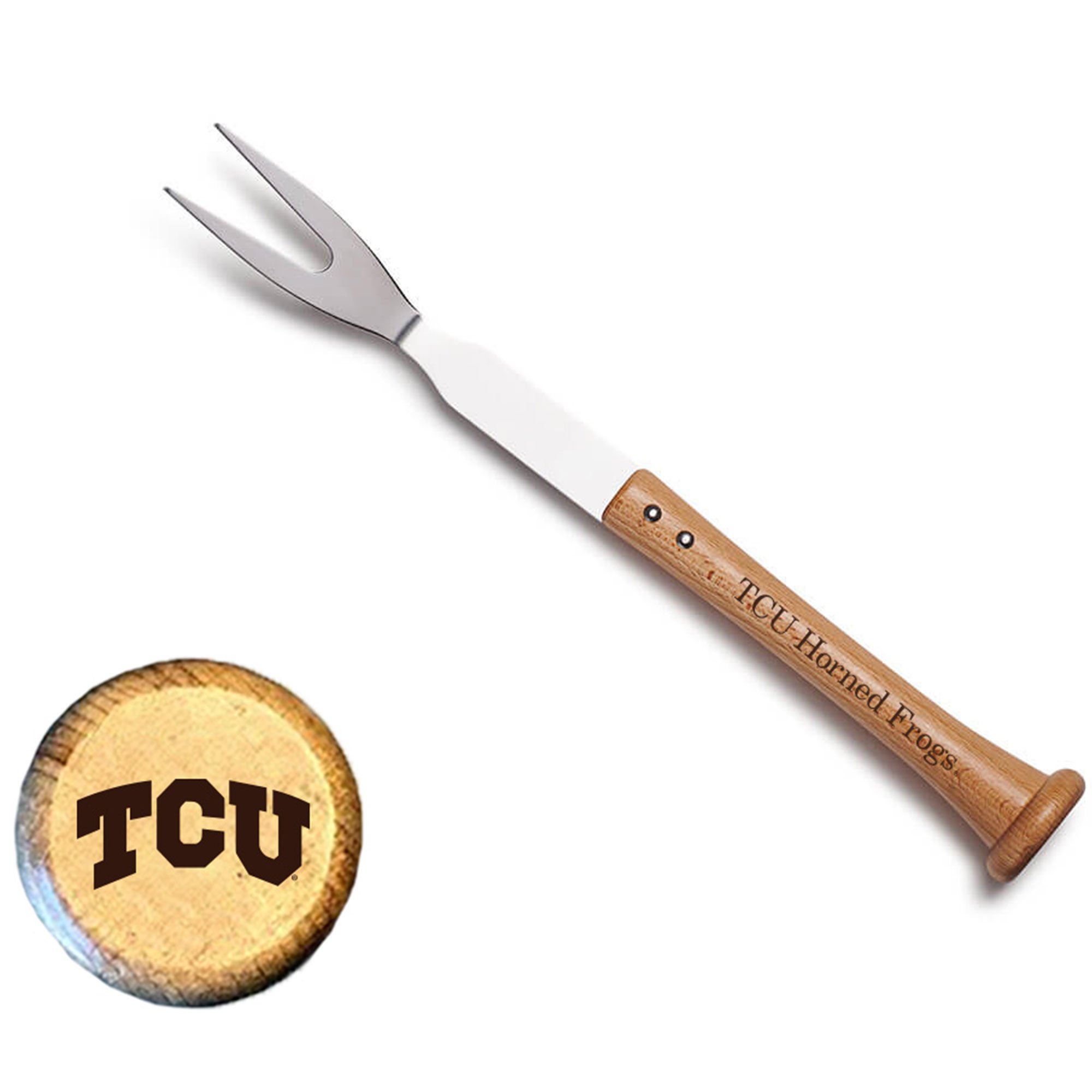 Baseball BBQ TCU Horned Frogs Forkball Fork Baseball BBQ TCU Horned Frogs Forkball Fork