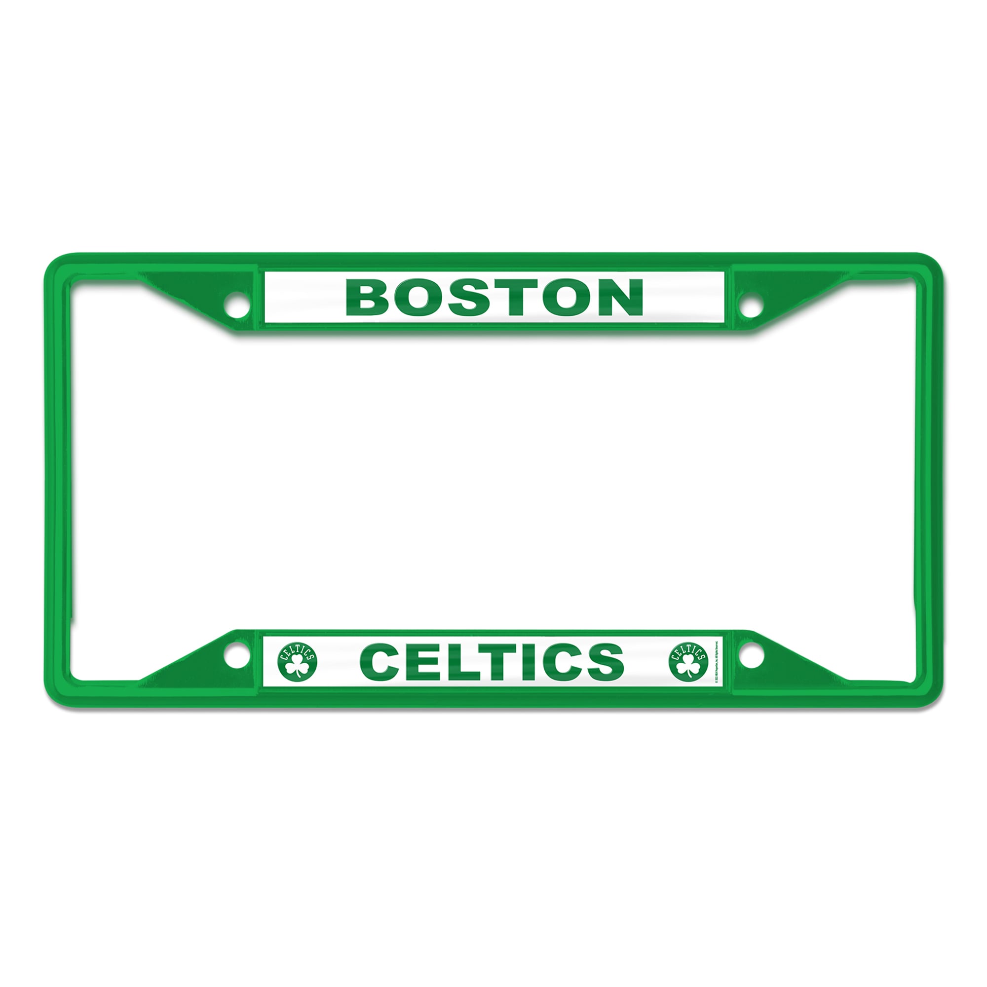 WinCraft Boston Celtics Metal License Plate Frame