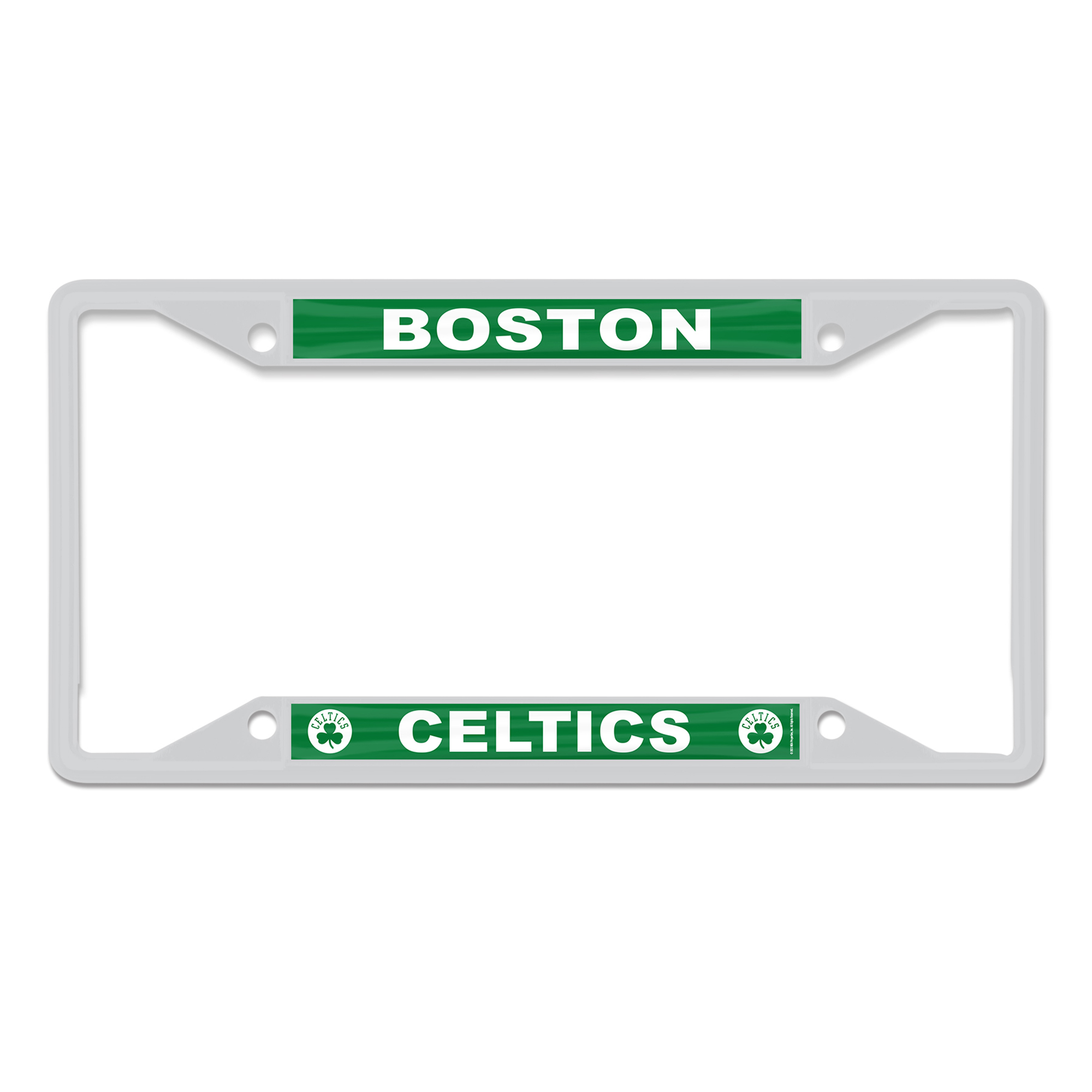 WinCraft Boston Celtics Metal License Plate Frame