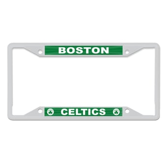 WinCraft Boston Celtics Metal License Plate Frame