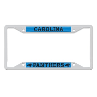 WinCraft Carolina Panthers Metal License Plate Frame