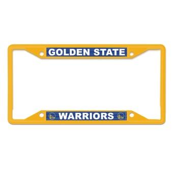 WinCraft Golden State Warriors Metal License Plate Frame