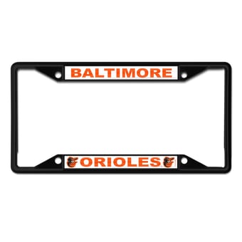 WinCraft Baltimore Orioles Metal License Plate Frame