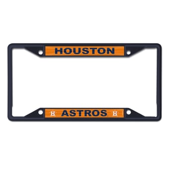 WinCraft Houston Astros Metal License Plate Frame