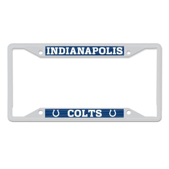 WinCraft Indianapolis Colts Metal License Plate Frame
