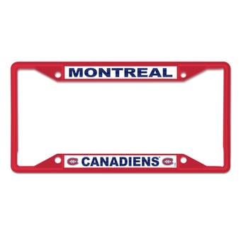 WinCraft Montreal Canadiens Metal License Plate Frame