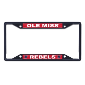 WinCraft Ole Miss Rebels Metal License Plate Frame