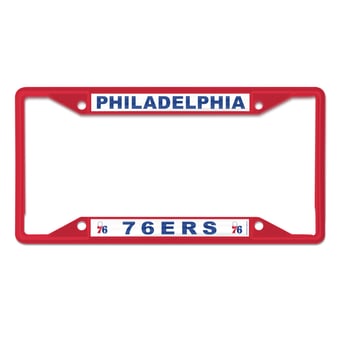 WinCraft Philadelphia 76ers Metal License Plate Frame