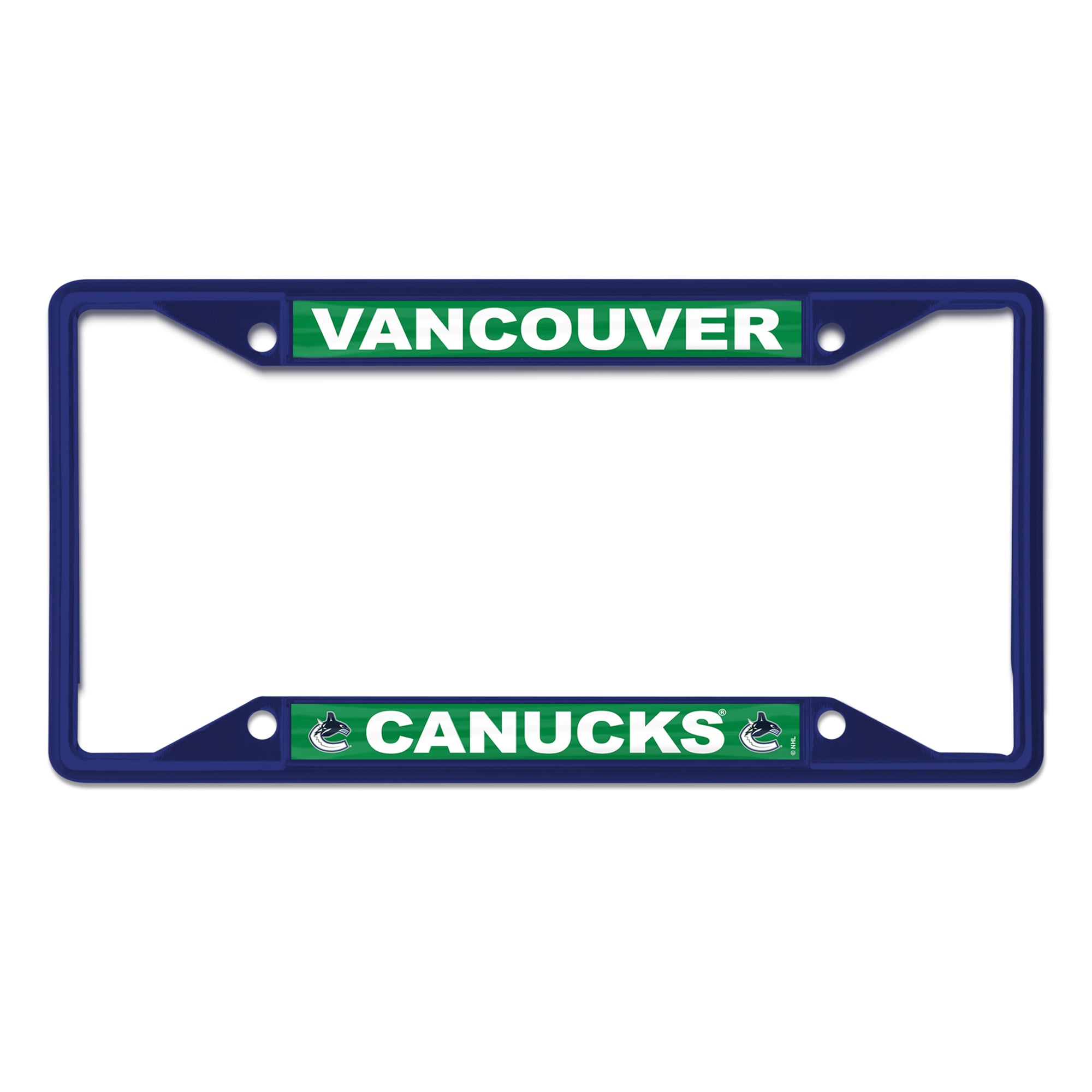 WinCraft Vancouver Canucks Metal License Plate Frame