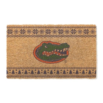 "Florida Gators 18"" x 30"" Holiday Coir Doormat"