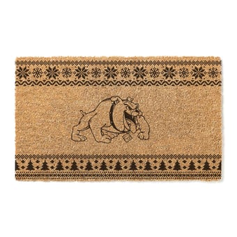 Bowie State Bulldogs 18" x 30" Holiday Coir Doormat
