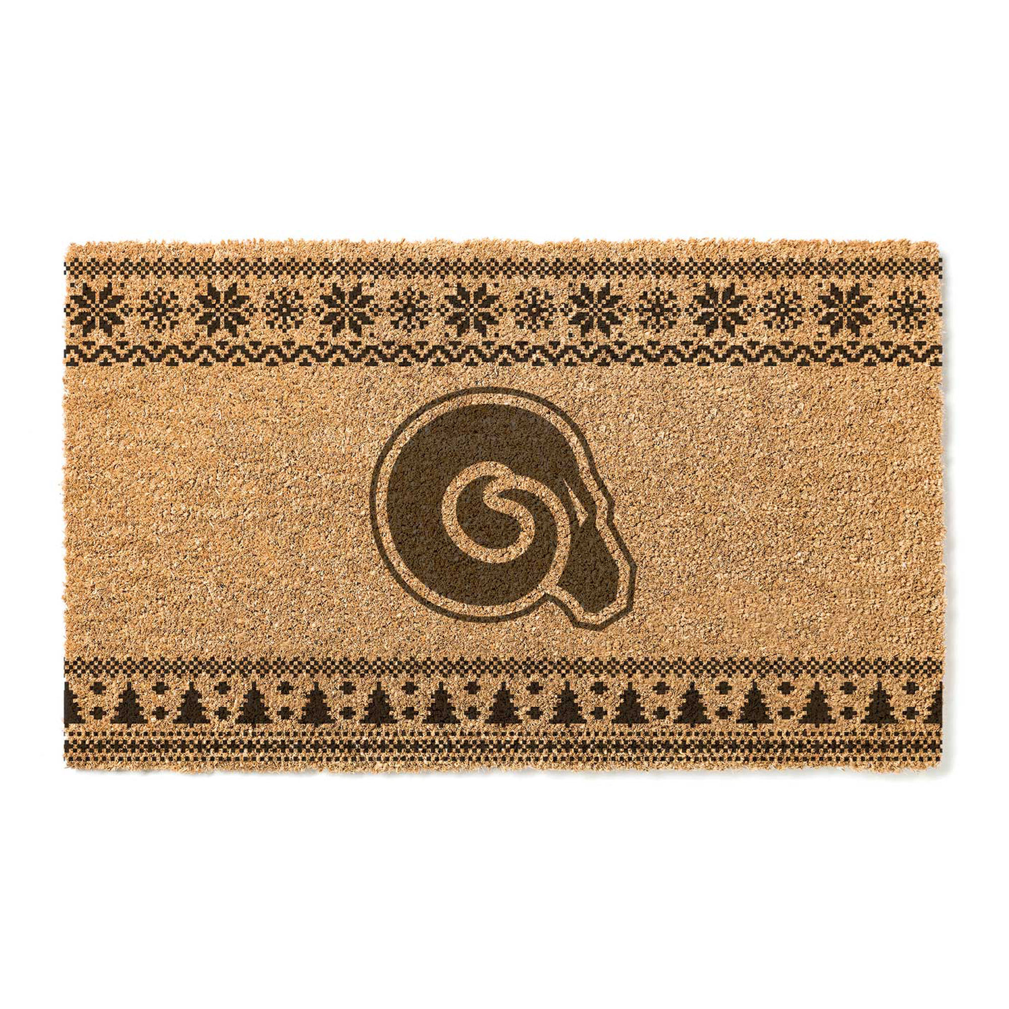 Albany State Golden Rams 18" x 30" Holiday Coir Doormat
