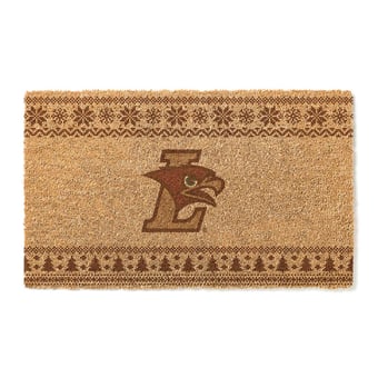 Lehigh Mountain Hawks 18" x 30" Holiday Coir Doormat