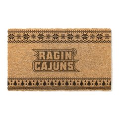 Louisiana Ragin' Cajuns 18" x 30" Holiday Coir Doormat