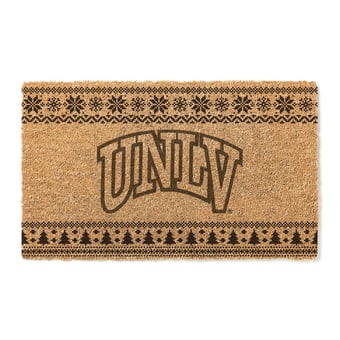 UNLV Rebels 18" x 30" Holiday Coir Doormat