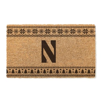 Northwestern Wildcats 18" x 30" Holiday Coir Doormat