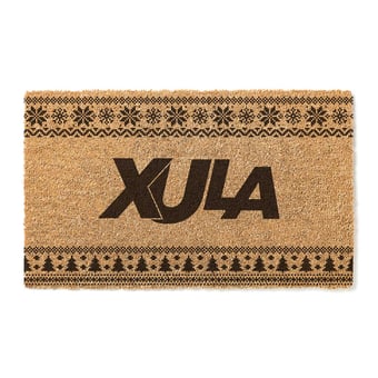 Xavier University of Louisiana Gold Rush 18" x 30" Holiday Coir Doormat