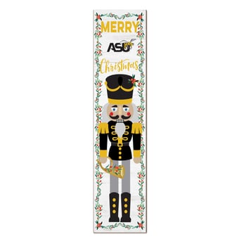 Alabama State Hornets 11" x 46" Nutcracker Holiday Leaner Sign