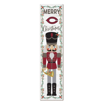 UChicago Maroons 11" x 46" Nutcracker Holiday Leaner Sign