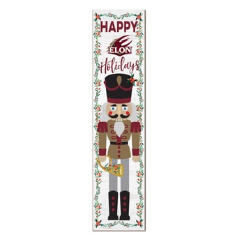 Elon Phoenix 11" x 46" Nutcracker Holiday Leaner Sign