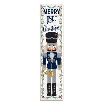 Jackson State Tigers 11" x 46" Nutcracker Holiday Leaner Sign