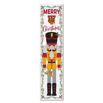 Tuskegee Golden Tigers 11" x 46" Nutcracker Holiday Leaner Sign