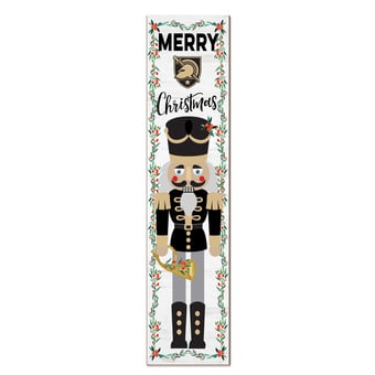 Army Black Knights 11" x 46" Nutcracker Holiday Leaner Sign
