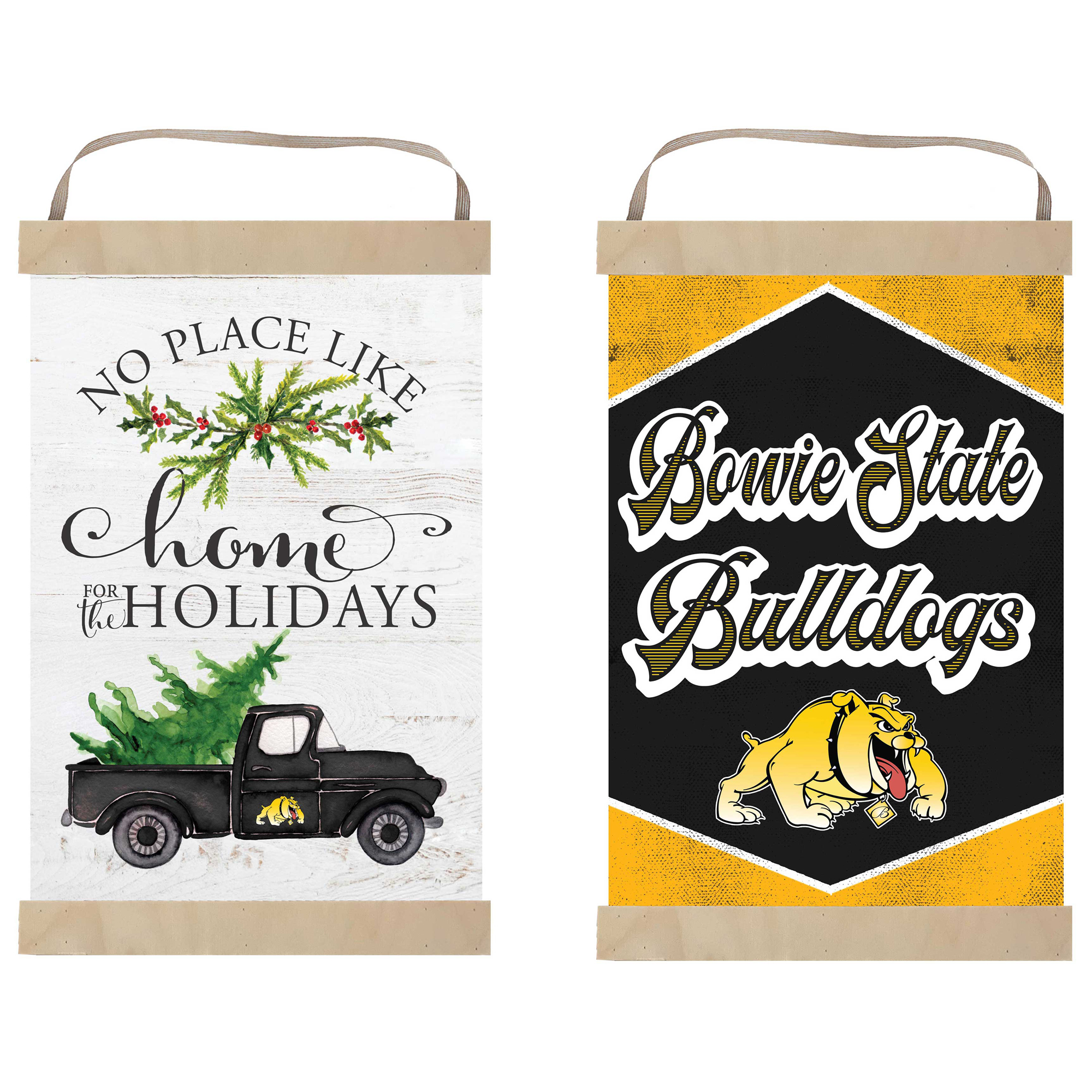Bowie State Bulldogs 12" x 20" Reversible Banner Sign