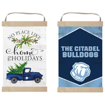 Citadel Bulldogs 12" x 20" Reversible Banner Sign