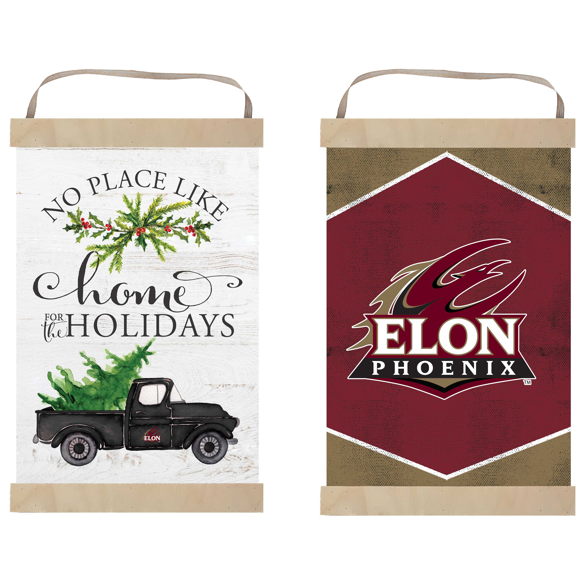Elon Phoenix 12" x 20" Reversible Banner Sign
