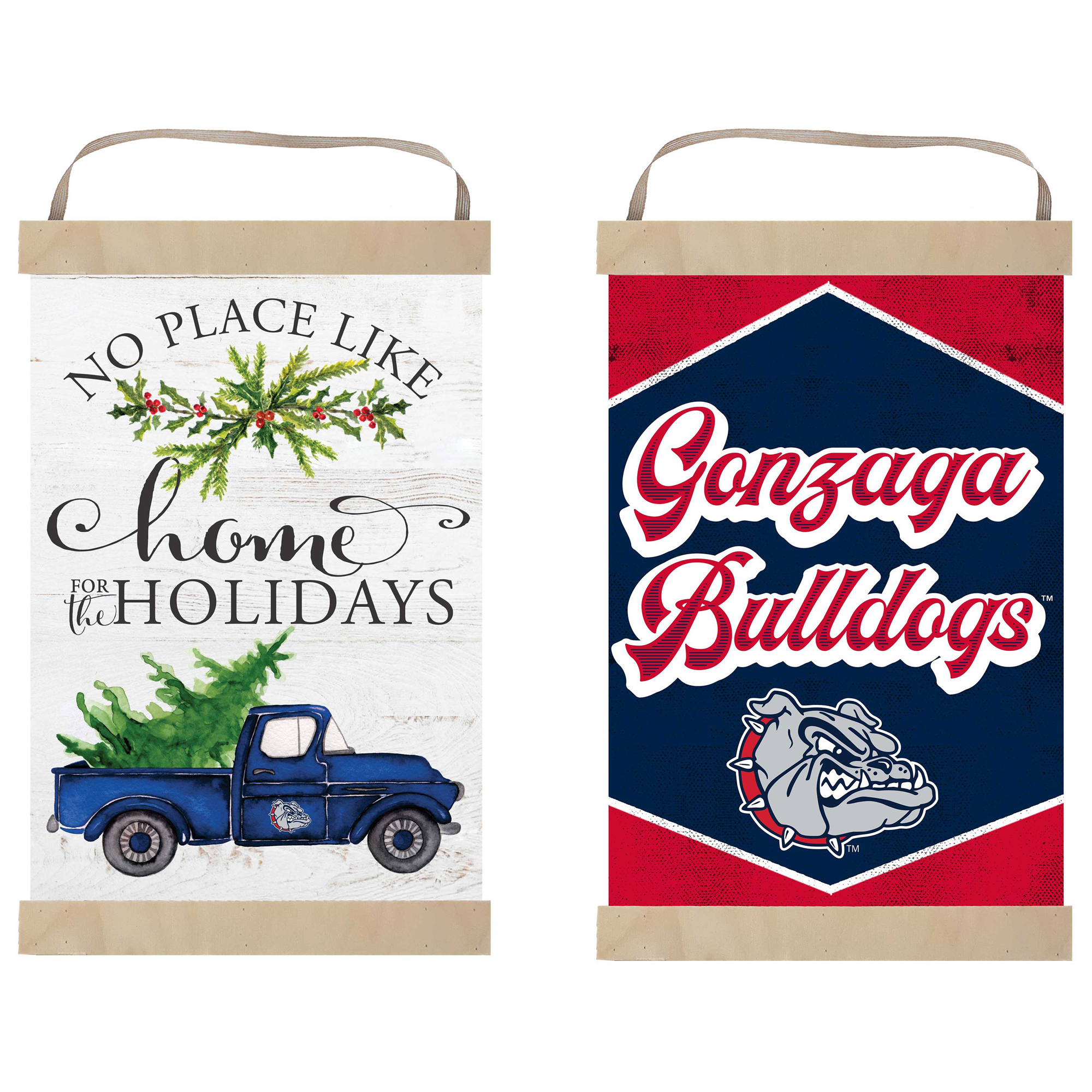 Gonzaga Bulldogs 12" x 20" Reversible Banner Sign