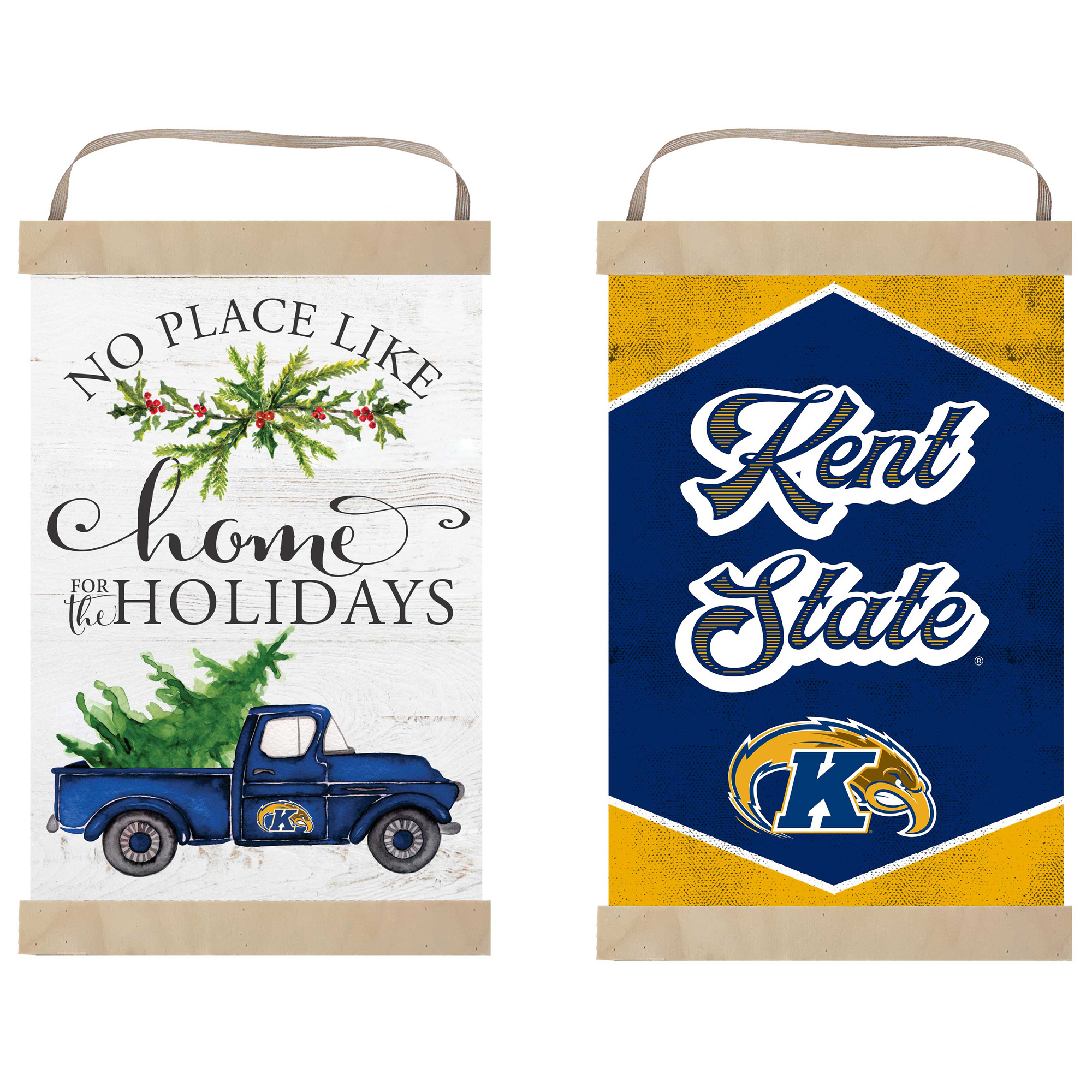 Kent State Golden Flashes 12" x 20" Reversible Banner Sign