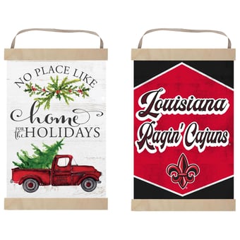 Louisiana Ragin' Cajuns 12" x 20" Reversible Banner Sign