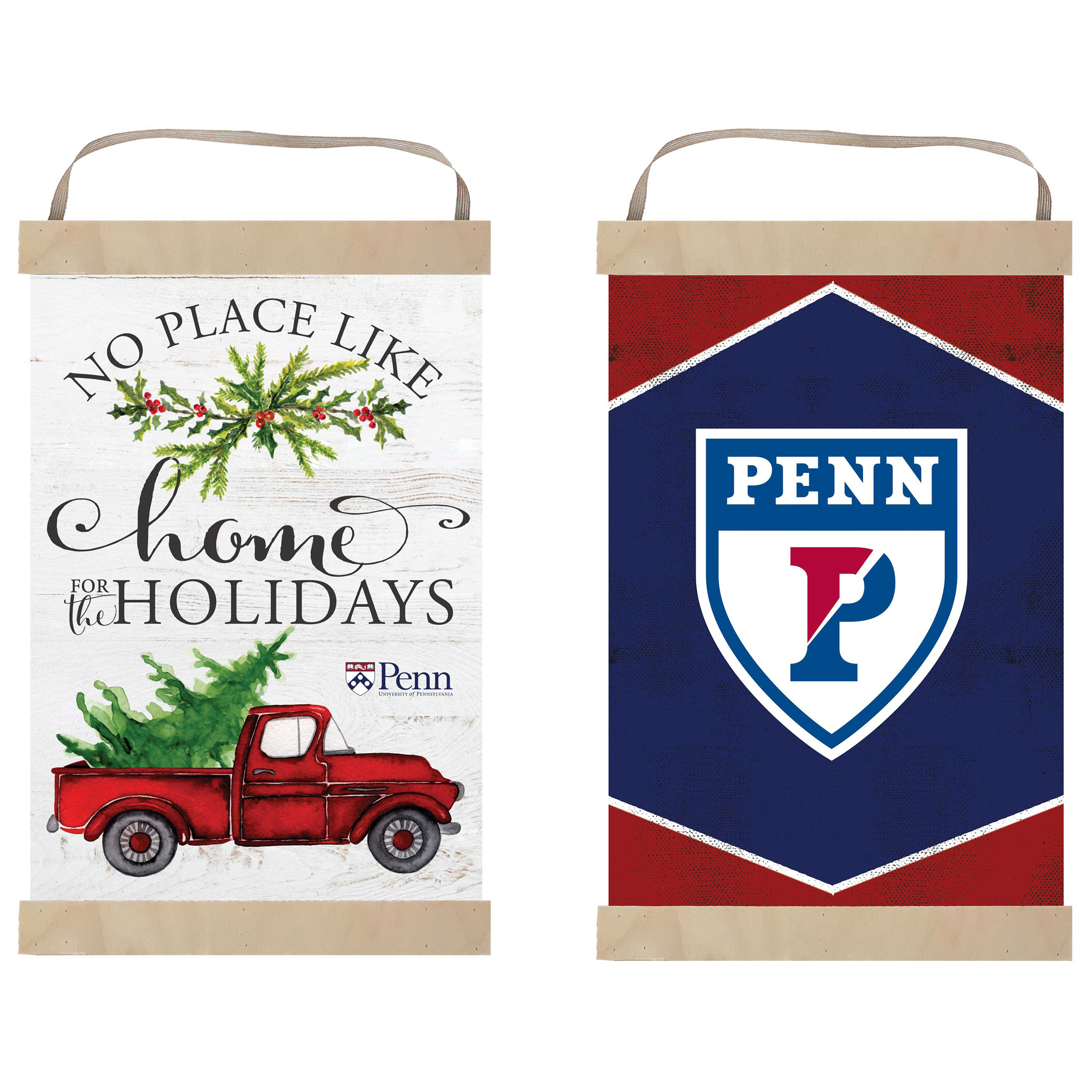 Pennsylvania Quakers 12" x 20" Reversible Banner Sign