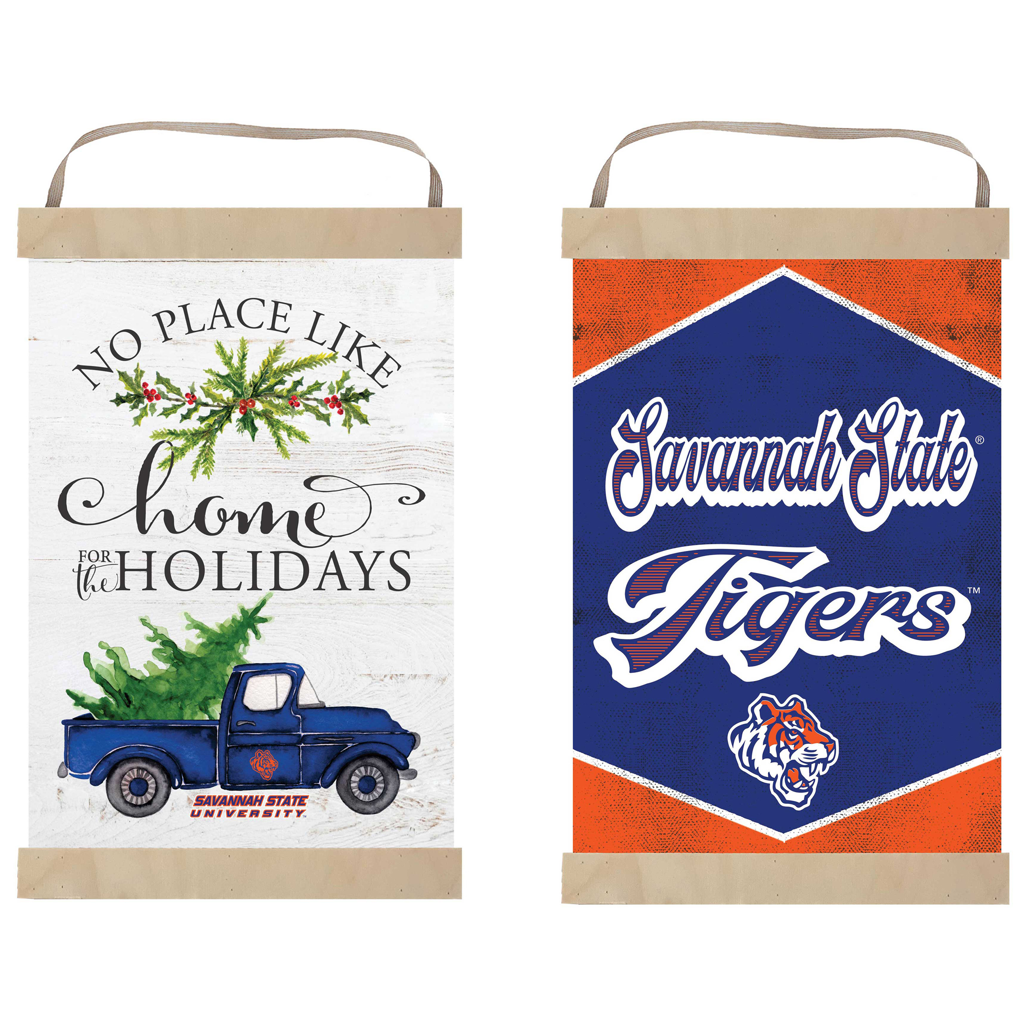 Savannah State Tigers 12" x 20" Reversible Banner Sign