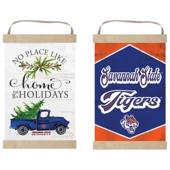 Savannah State Tigers 12" x 20" Reversible Banner Sign