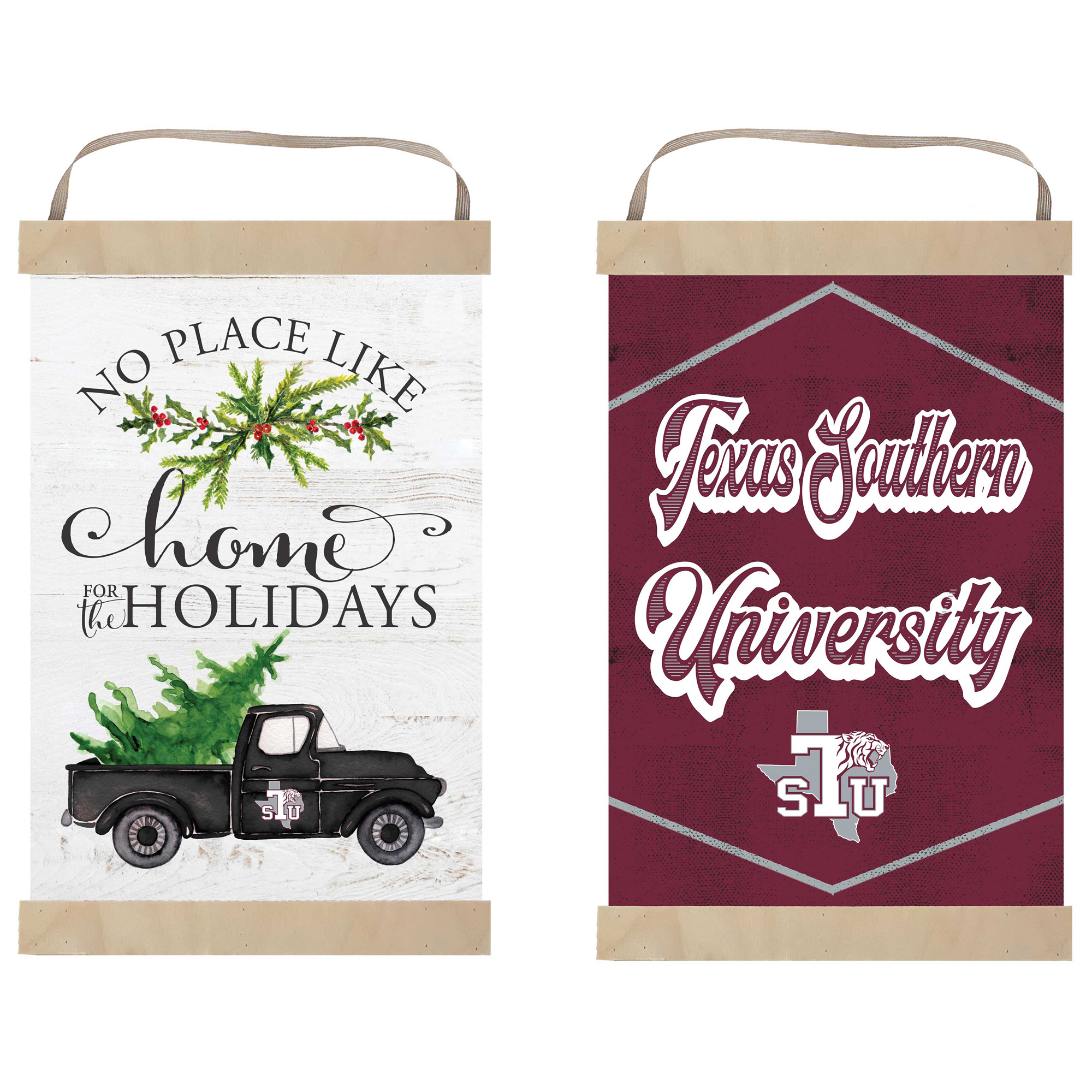Texas Southern Tigers 12" x 20" Reversible Banner Sign