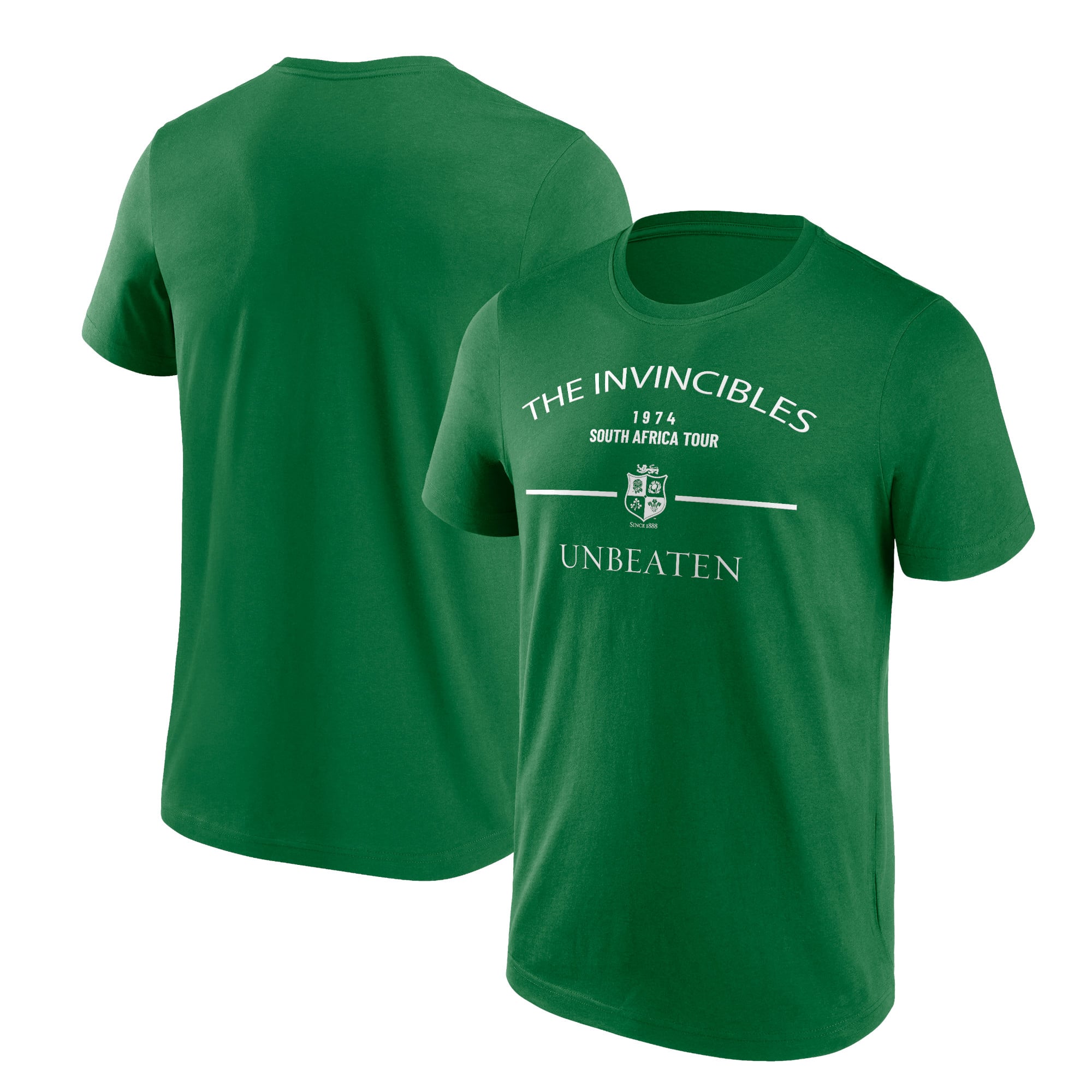 T-shirt graphique de la ville natale des Lions britanniques et irlandais Invincibles - Vert: retailer-supplied image
