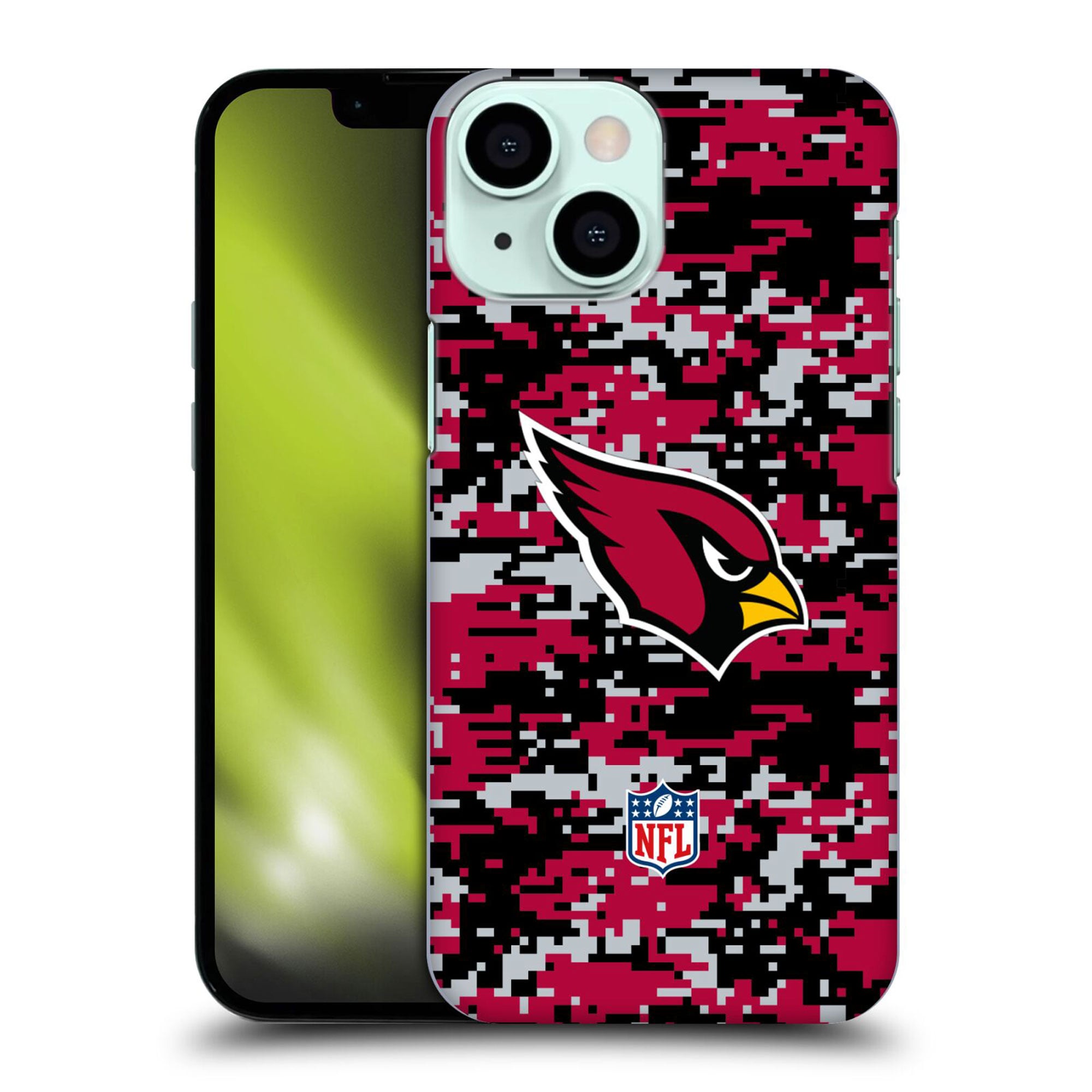 Arizona Cardinals Digital Camouflage Hard Shell Phone Case - iPhone