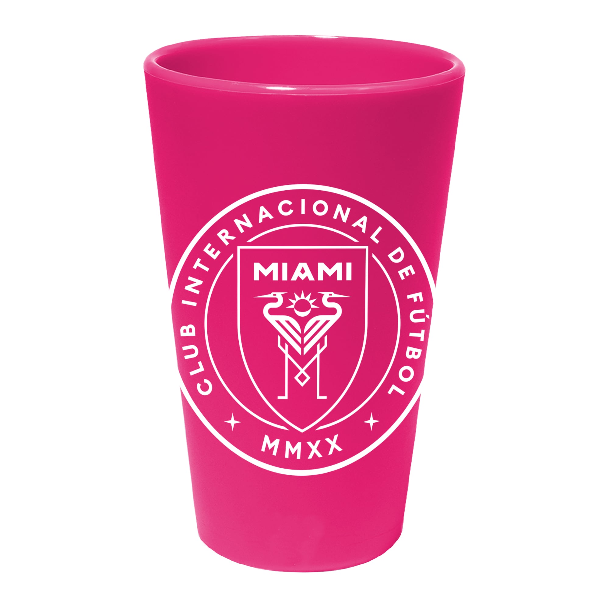 WinCraft Inter Miami CF 16oz. Fun Silicone Pint Glass