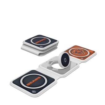 Keyscaper Chicago Bears 3-in-1 Foldable Charger