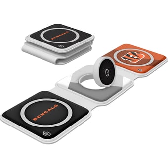 Keyscaper Cincinnati Bengals 3-in-1 Foldable Charger