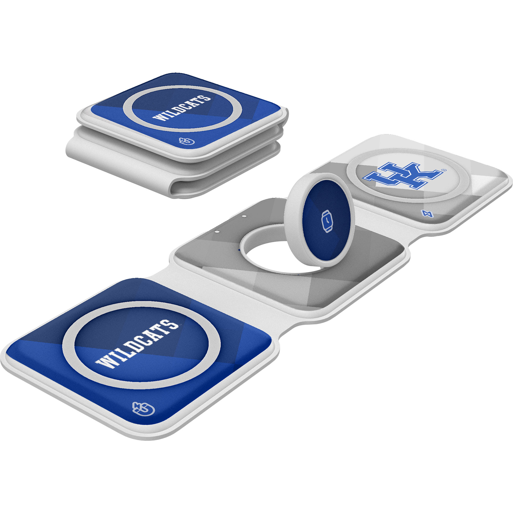 Keyscaper Kentucky Wildcats 3-in-1 Foldable Charger