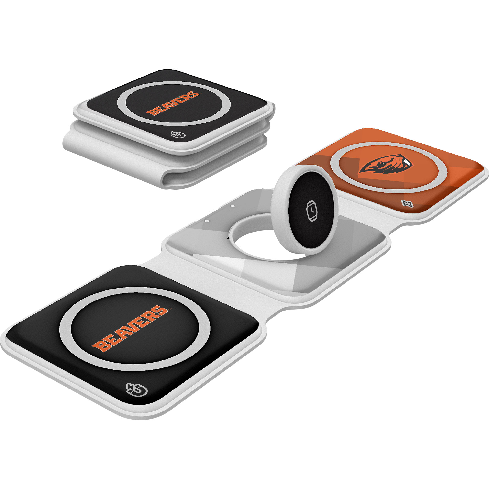 Keyscaper Oregon State Beavers 3-in-1 Foldable Charger
