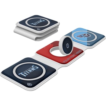 Keyscaper Tennessee Titans Personalized 3-in-1 Foldable Charger