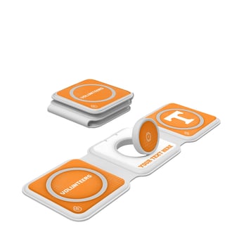 Keyscaper Tennessee Volunteers Personalized 3-in-1 Foldable Charger